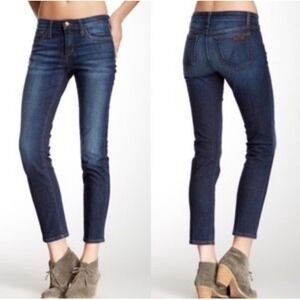 Joes Jeans Sierra Straight Ankle Slim Jeans Size 28 Medium Dark‎ Wash Stretch
